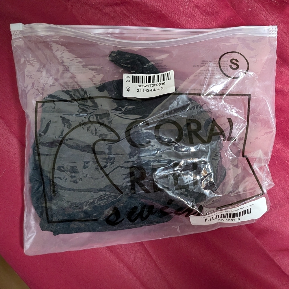 3 for 25!! NWT Coral Reef Swim Top Small